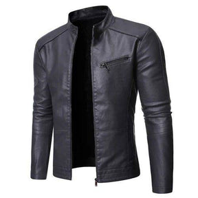Jaqueta de Couro Masculino Epsilon