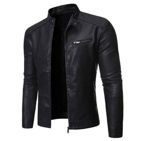 Jaqueta de Couro Masculino Epsilon