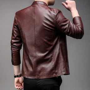 Jaqueta de Couro Masculina Bellvian - BL144