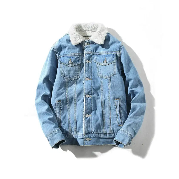 Jaqueta Jeans Masculina Moderna Bellvian - BL176